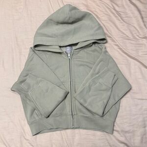 TNA Sage Green Women's Hoodie Sz XXS
